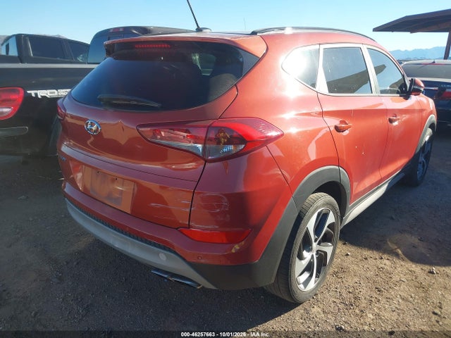 2017 Hyundai Tucson Value მანქანა იყიდება აუქციონზე, vin: KM8J33A20HU556337, აუქციონის ნომერი: 46257663