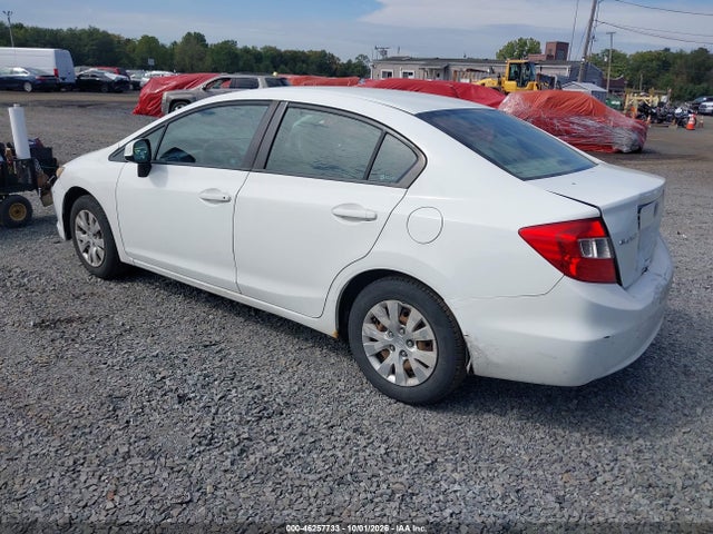 Продажа на аукционе авто 2012 Honda Civic Sdn Lx, vin: 2HGFB2F55CH300931, номер лота: 46257733