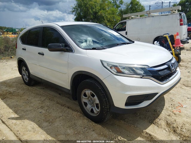 2015 Honda Cr-v Lx მანქანა იყიდება აუქციონზე, vin: 5J6RM3H33FL008493, აუქციონის ნომერი: 46257765