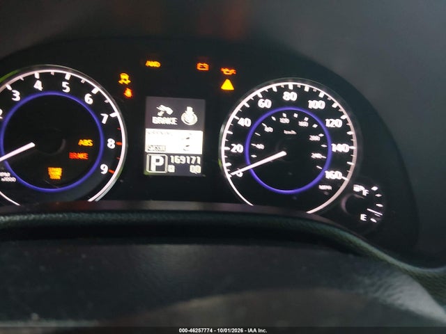 2012 Infiniti G37x მანქანა იყიდება აუქციონზე, vin: JN1CV6EL3CM473461, აუქციონის ნომერი: 46257774