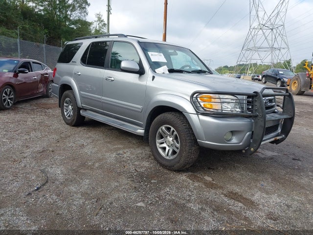 2002 Toyota Sequoia Limited V8 მანქანა იყიდება აუქციონზე, vin: 5TDBT48A12S131507, აუქციონის ნომერი: 46257797