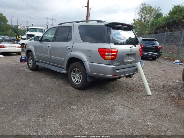 2002 Toyota Sequoia Limited V8 მანქანა იყიდება აუქციონზე, vin: 5TDBT48A12S131507, აუქციონის ნომერი: 46257797