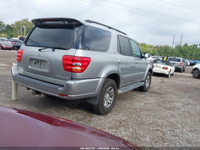 2002 Toyota Sequoia Limited V8 მანქანა იყიდება აუქციონზე, vin: 5TDBT48A12S131507, აუქციონის ნომერი: 46257797