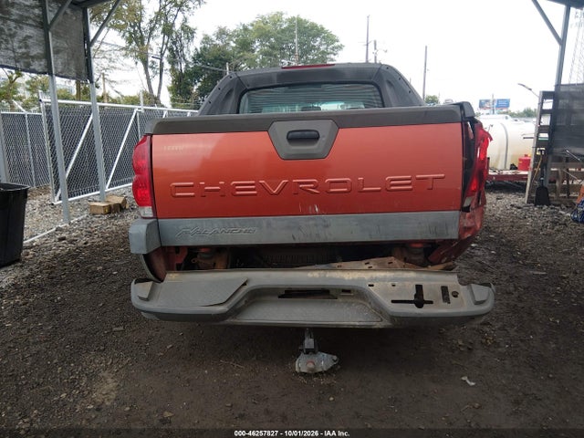 Продаж на аукціоні авто 2002 Chevrolet Avalanche 1500, vin: 3GNEC13T92G305477, номер лоту: 46257827