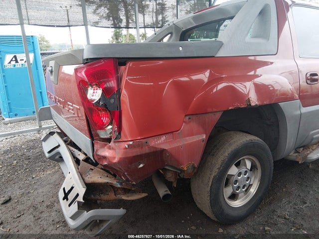 Продаж на аукціоні авто 2002 Chevrolet Avalanche 1500, vin: 3GNEC13T92G305477, номер лоту: 46257827