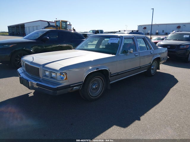 1991 Mercury Grand Marquis Ls მანქანა იყიდება აუქციონზე, vin: 2MECM75F8MX682428, აუქციონის ნომერი: 46257878