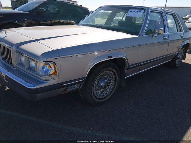 1991 Mercury Grand Marquis Ls მანქანა იყიდება აუქციონზე, vin: 2MECM75F8MX682428, აუქციონის ნომერი: 46257878