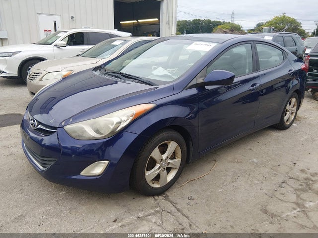 Продаж на аукціоні авто 2012 Hyundai Elantra Gls, vin: 5NPDH4AE1CH097552, номер лоту: 46257901