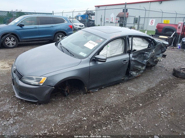 2012 Volkswagen Jetta 2.5l Se მანქანა იყიდება აუქციონზე, vin: 3VWDP7AJ5CM308521, აუქციონის ნომერი: 46257976