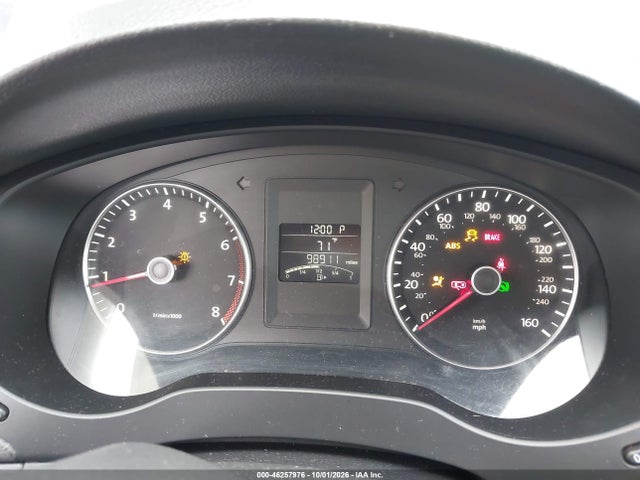 2012 Volkswagen Jetta 2.5l Se მანქანა იყიდება აუქციონზე, vin: 3VWDP7AJ5CM308521, აუქციონის ნომერი: 46257976