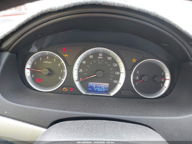 Aukcja sprzedaży 2010 Hyundai Sonata Gls, vin: 5NPET4AC7AH618806, numer aukcji: 46258045
