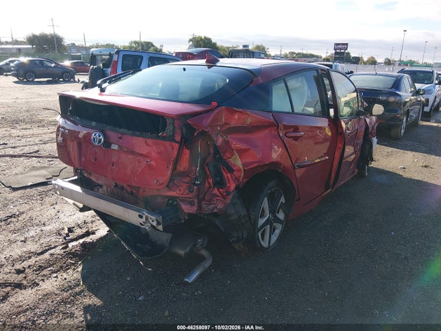46258097 :رقم المزاد ، JTDKARFU1G3523654 vin ، 2016 Toyota Prius Three Touring مزاد بيع