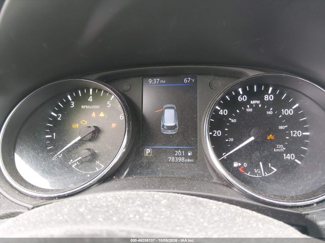 46258137 :رقم المزاد ، 5N1AT2MVXKC740746 vin ، 2019 Nissan Rogue S مزاد بيع