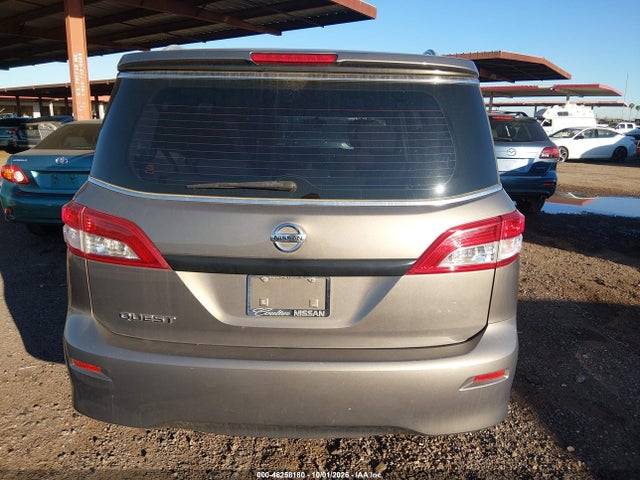 2015 Nissan Quest S მანქანა იყიდება აუქციონზე, vin: JN8AE2KP4F9134109, აუქციონის ნომერი: 46258180