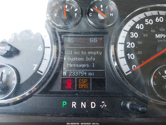 2009 Dodge Ram 1500 Slt/sport/trx მანქანა იყიდება აუქციონზე, vin: 1D3HV13T49S738540, აუქციონის ნომერი: 46258195