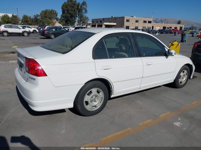 Продаж на аукціоні авто 2005 Honda Civic Hybrid, vin: JHMES96655S008010, номер лоту: 46258260