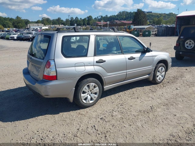 46258277 :رقم المزاد ، JF1SG63638G706461 vin ، 2008 Subaru Forester 2.5x مزاد بيع