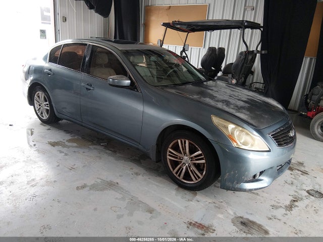 2010 Infiniti G37 Journey მანქანა იყიდება აუქციონზე, vin: JN1CV6AP2AM403147, აუქციონის ნომერი: 46258285