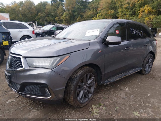 2019 Acura Mdx Tech   A-spec Pkgs მანქანა იყიდება აუქციონზე, vin: 5J8YD4H0XKL025557, აუქციონის ნომერი: 46258312