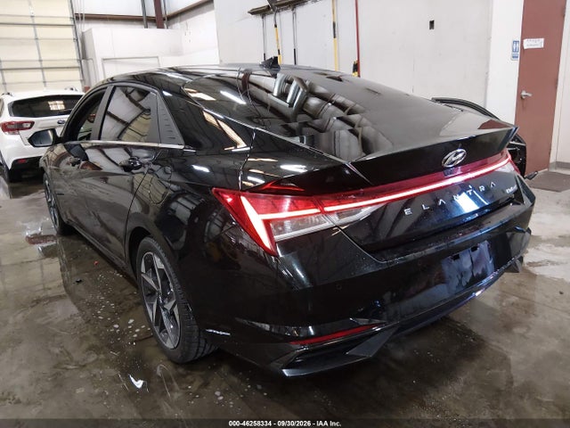 Hyundai Elantra Limited 2021 5NPLP4AG6MH036750 Image 3