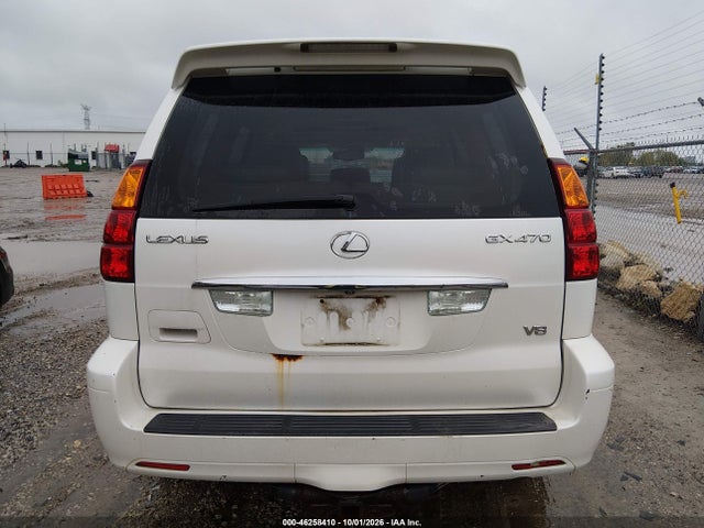 2006 Lexus Gx 470 მანქანა იყიდება აუქციონზე, vin: JTJBT20X160111655, აუქციონის ნომერი: 46258410
