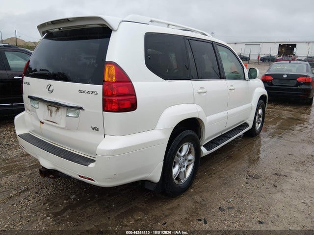 2006 Lexus Gx 470 მანქანა იყიდება აუქციონზე, vin: JTJBT20X160111655, აუქციონის ნომერი: 46258410