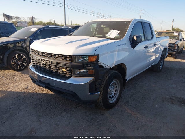 46258461 :رقم المزاد ، 1GCRYAEF8MZ425082 vin ، 2021 Chevrolet Silverado 1500 4wd  Standard Bed Wt مزاد بيع