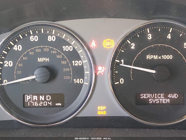 46258518 :رقم المزاد ، 1J8HG58T69C518662 vin ، 2009 Jeep Commander Limited مزاد بيع