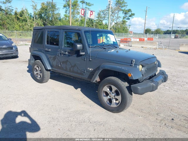Auction sale of the 2016 Jeep Wrangler Unlimited Sahara, vin: 1C4BJWEGXGL261644, lot number: 46258525