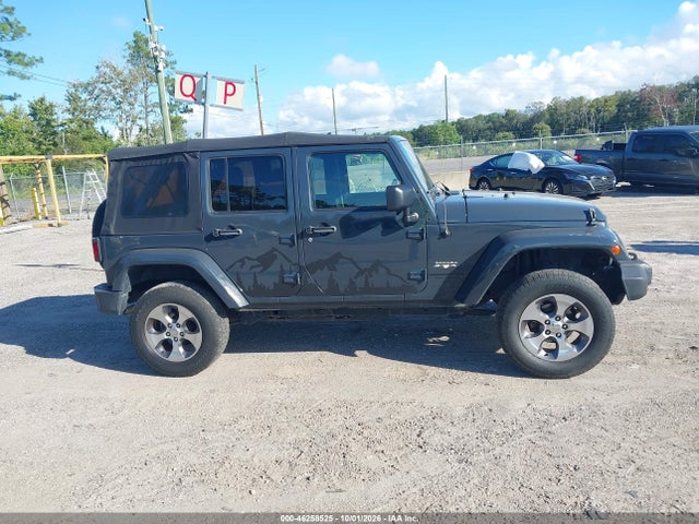 2016 Jeep Wrangler Unlimited Sahara მანქანა იყიდება აუქციონზე, vin: 1C4BJWEGXGL261644, აუქციონის ნომერი: 46258525