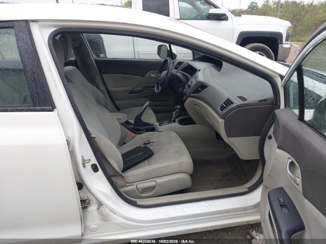 2012 Honda Civic Lx მანქანა იყიდება აუქციონზე, vin: 2HGFB2F52CH306167, აუქციონის ნომერი: 46258536