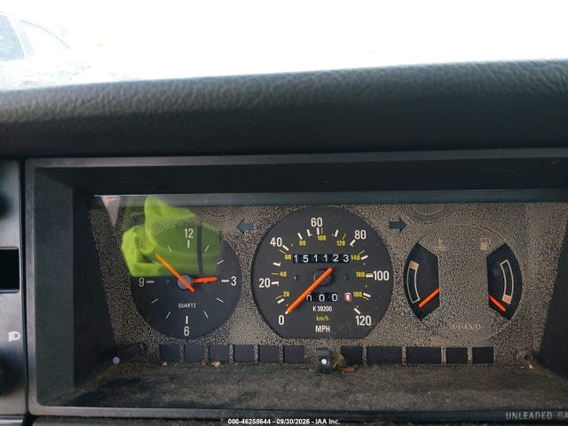 Продажа на аукционе авто 1992 Volvo 240, vin: YV1AW8807N1934500, номер лота: 46258644