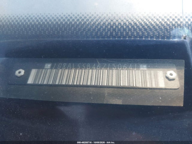 Продаж на аукціоні авто 2006 Saturn Ion 3, vin: 1G8AL55B46Z130641, номер лоту: 46258716
