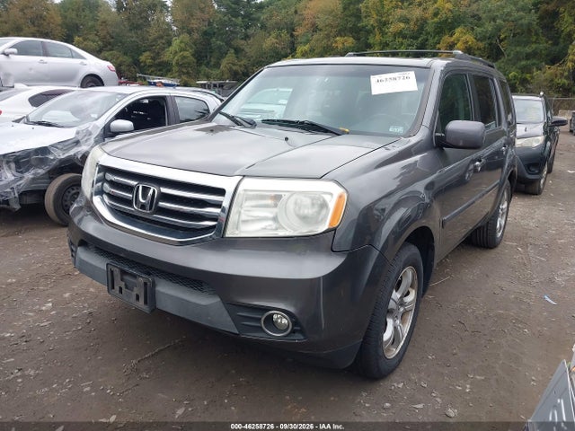 46258726 :رقم المزاد ، 5FNYF4H5XEB045447 vin ، 2014 Honda Pilot Ex-l مزاد بيع