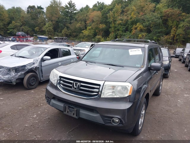 46258726 :رقم المزاد ، 5FNYF4H5XEB045447 vin ، 2014 Honda Pilot Ex-l مزاد بيع