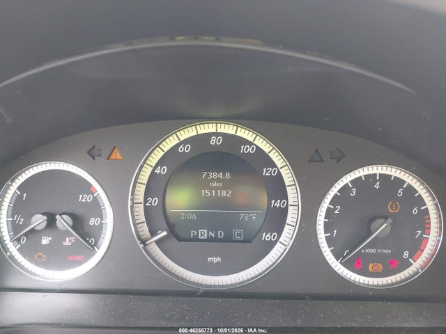 46258773 :رقم المزاد ، WDDGF81X29F229917 vin ، 2009 Mercedes-benz C 300 Luxury 4matic/sport 4matic مزاد بيع