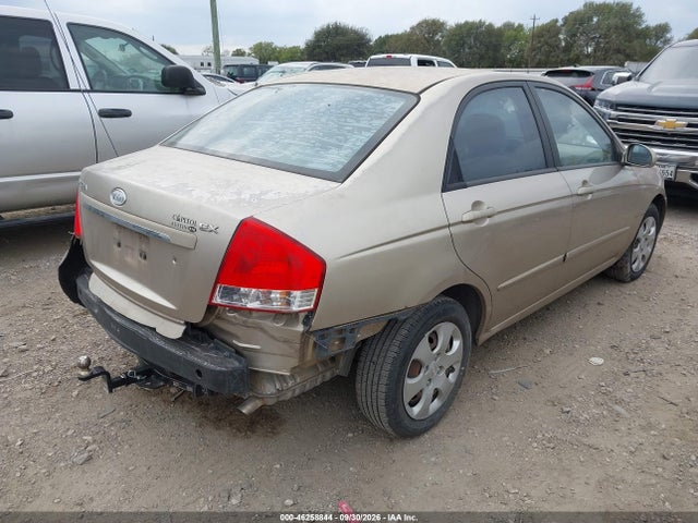 Aukcja sprzedaży 2009 Kia Spectra Ex, vin: KNAFE221295617684, numer aukcji: 46258844