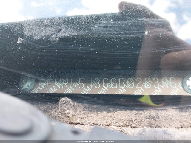 Aukcja sprzedaży 2016 Honda Odyssey Se, vin: 5FNRL5H36GB026396, numer aukcji: 46258854