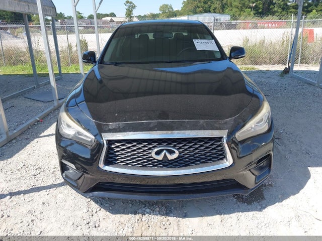 2018 Infiniti Q50 2.0t Pure მანქანა იყიდება აუქციონზე, vin: JN1CV7AR9JM280356, აუქციონის ნომერი: 46258871