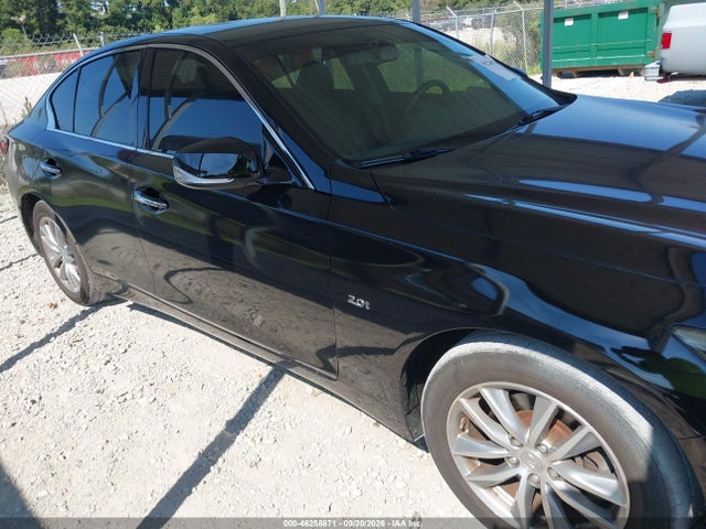 2018 Infiniti Q50 2.0t Pure მანქანა იყიდება აუქციონზე, vin: JN1CV7AR9JM280356, აუქციონის ნომერი: 46258871