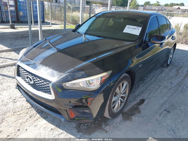 2018 Infiniti Q50 2.0t Pure მანქანა იყიდება აუქციონზე, vin: JN1CV7AR9JM280356, აუქციონის ნომერი: 46258871