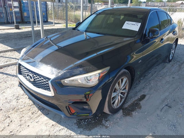 2018 Infiniti Q50 2.0t Pure მანქანა იყიდება აუქციონზე, vin: JN1CV7AR9JM280356, აუქციონის ნომერი: 46258871