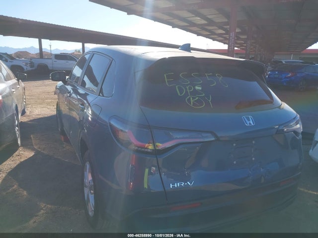 2025 Honda Hr-v 2wd Lx მანქანა იყიდება აუქციონზე, vin: 3CZRZ1H34SM707517, აუქციონის ნომერი: 46258990