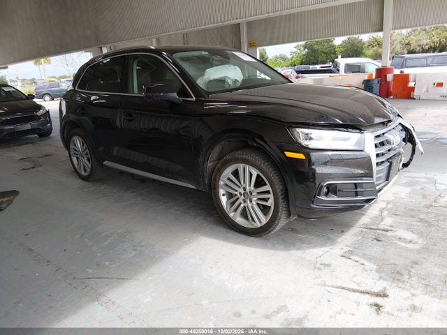 2018 Audi Q5 2.0t Premium/2.0t Tech Premium მანქანა იყიდება აუქციონზე, vin: WA1CNAFY5J2206741, აუქციონის ნომერი: 46259016