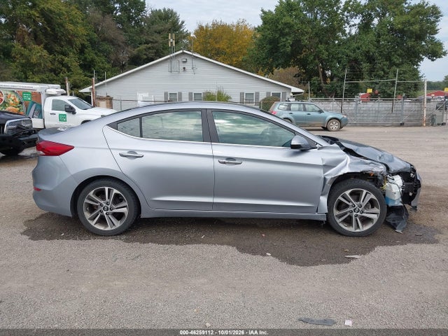 Продажа на аукционе авто 2017 Hyundai Elantra Limited, vin: 5NPD84LF8HH062052, номер лота: 46259112