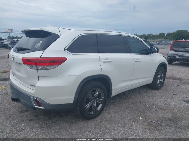 2018 Toyota Highlander Limited Platinum მანქანა იყიდება აუქციონზე, vin: 5TDYZRFH5JS243313, აუქციონის ნომერი: 46259120