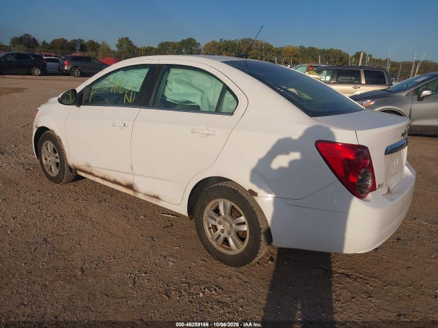 Продаж на аукціоні авто 2013 Chevrolet Sonic Lt Auto, vin: 1G1JC5SH4D4242762, номер лоту: 46259166
