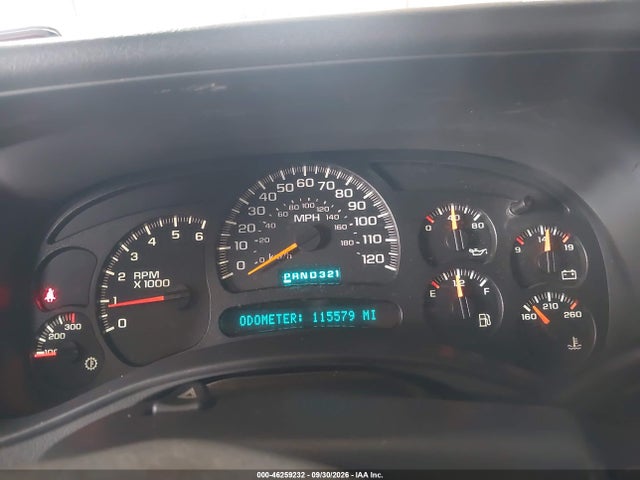 46259232 :رقم المزاد ، 3GNGK26UX5G184579 vin ، 2005 Chevrolet Suburban 2500 Ls مزاد بيع