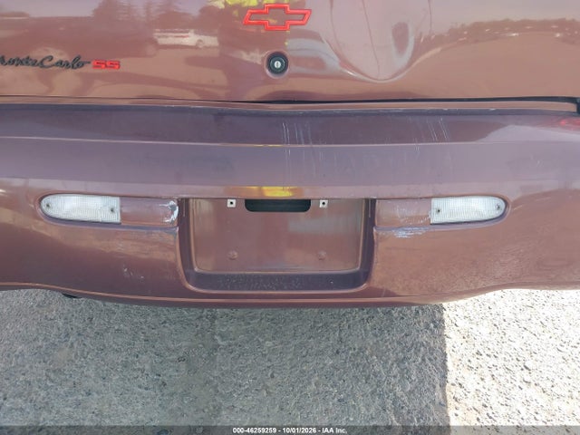 46259259 :رقم المزاد ، 2G1WX12K8Y9305010 vin ، 2000 Chevrolet Monte Carlo Ss مزاد بيع