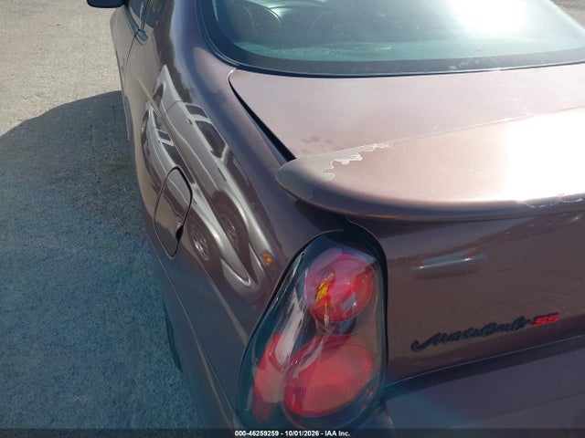 46259259 :رقم المزاد ، 2G1WX12K8Y9305010 vin ، 2000 Chevrolet Monte Carlo Ss مزاد بيع